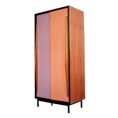 Used Van Der Meeren cabinet Salmon pink- violet