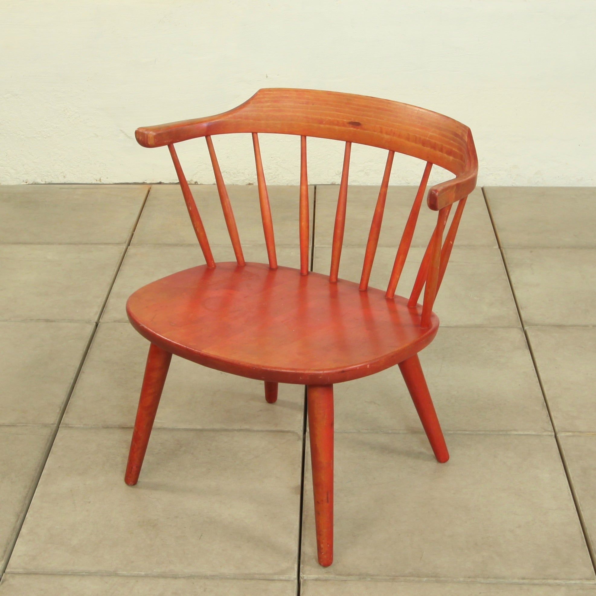 Vintage 1950's "Arka" Chair designed by Yngve Ekström for Stolab.