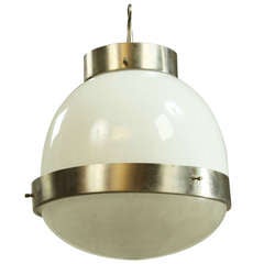 1960's XL 'Delta' pendant lamp Sergio Mazza for Artemide