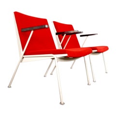 Wim Rietveld Oase Industrial Side Chairs 