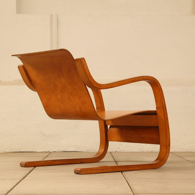 Danish Alvar Aalto Lounge chair no.31