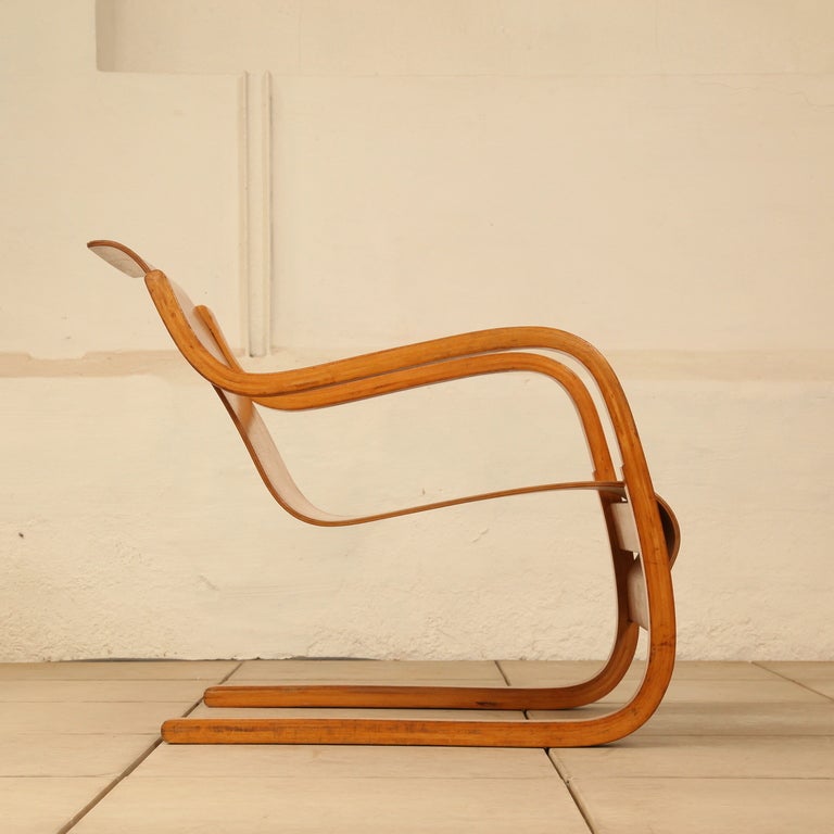 Alvar Aalto Lounge chair no.31 In Excellent Condition In Antwerp, BE