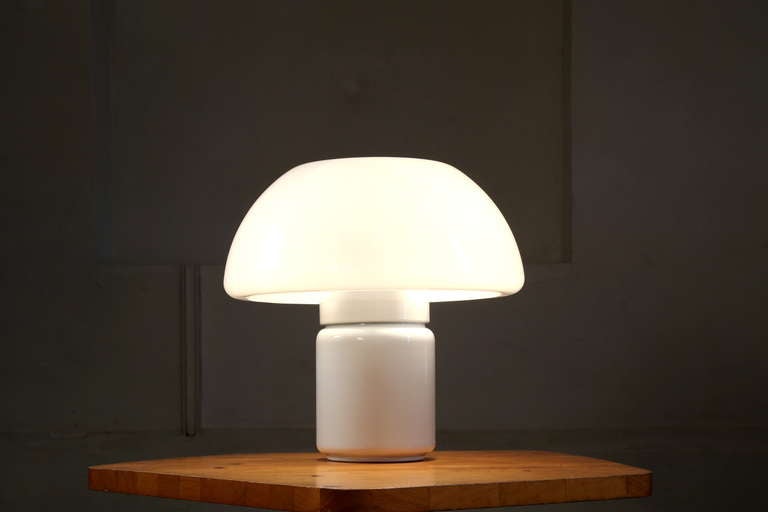 XL 1960's Mushroom Lamp Design Elio Martinelli for Martinelli Luce 2