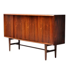 Rosewood highboard Scandinavian mid-century
