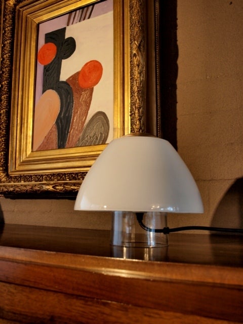 Rare Pair of Mangiarotti Table Lamps 1