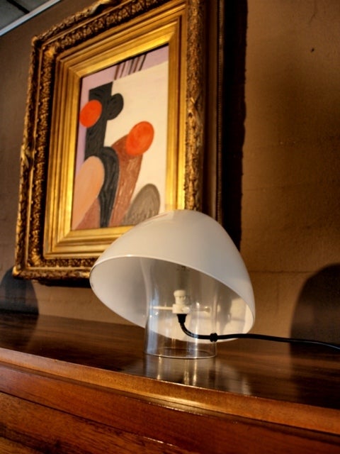 Rare Pair of Mangiarotti Table Lamps 2