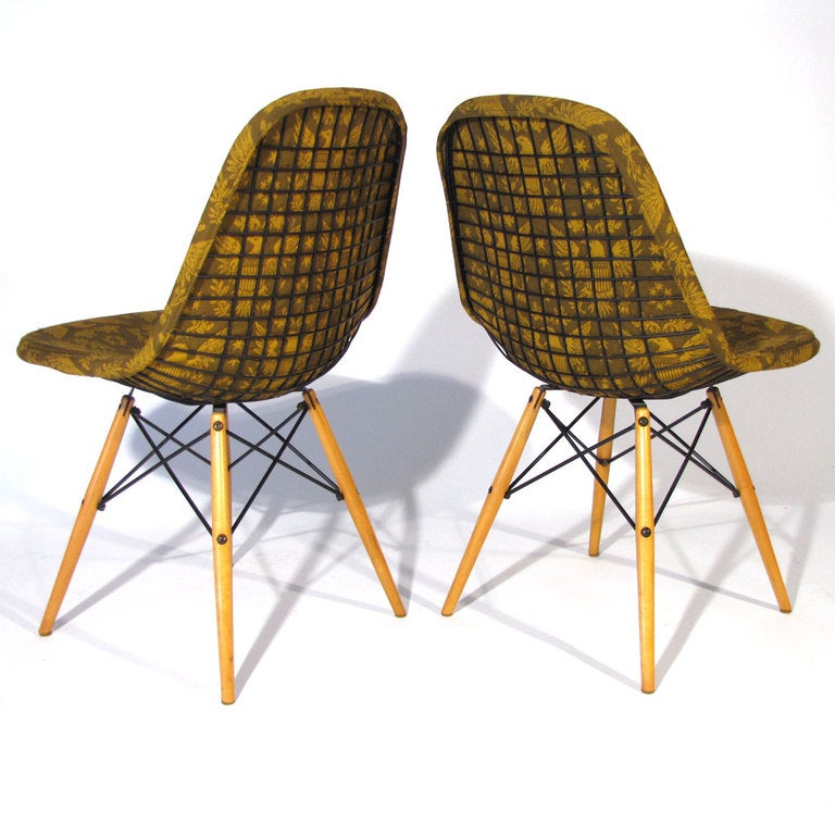 American Four Eames DKW Chairs