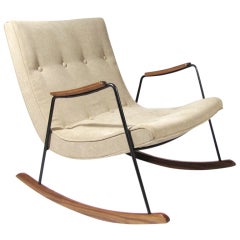 Vintage Milo Baughman Rocking Chair