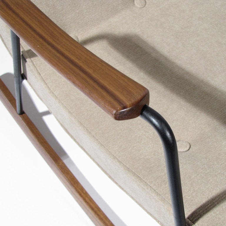 Milo Rocking Chair Milo Baughman Rocking Chair For Sale at 1stDibs