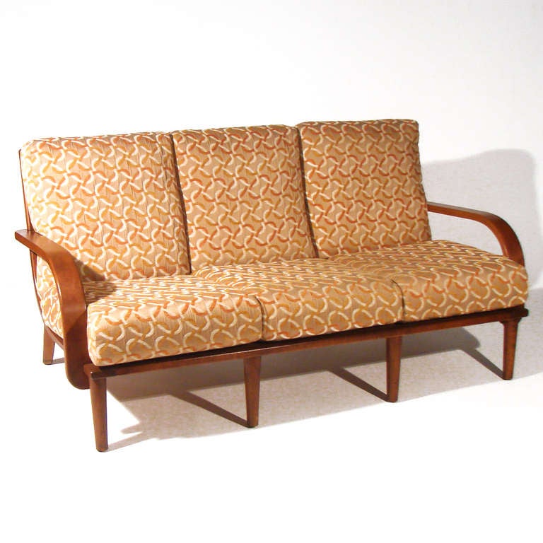 Mid-Century Modern Conant Ball Sofa For Sale