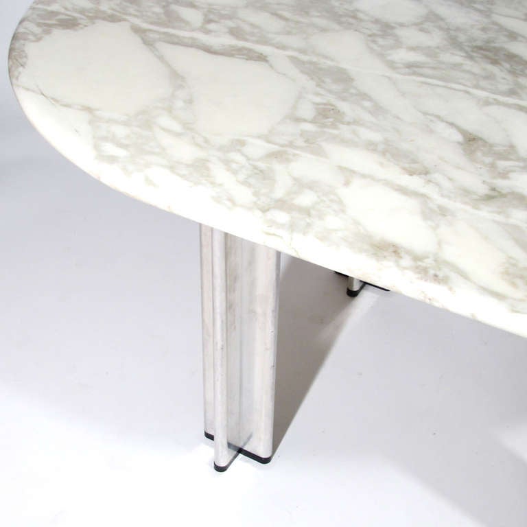 20th Century Pascal Mourgue Marble Table