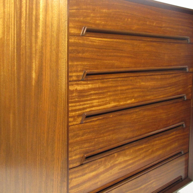 Rosewood Milo Baughman Chest For Sale