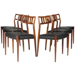Neils Moller Rosewood Chairs