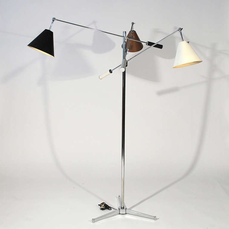 Mid-Century Modern Arteluce Triennale Floor Lamp For Sale