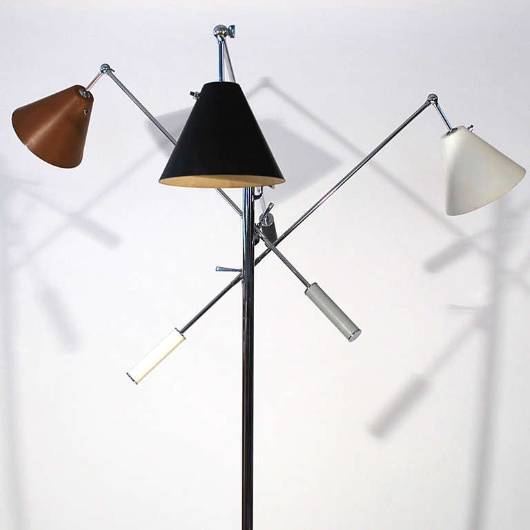 American Arteluce Triennale Floor Lamp For Sale