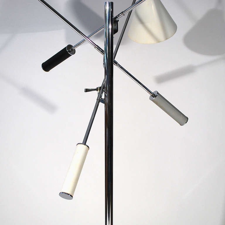 Mid-20th Century Arteluce Triennale Floor Lamp For Sale