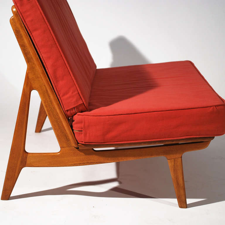 Mid-20th Century Ole Wanscher Settee For Sale