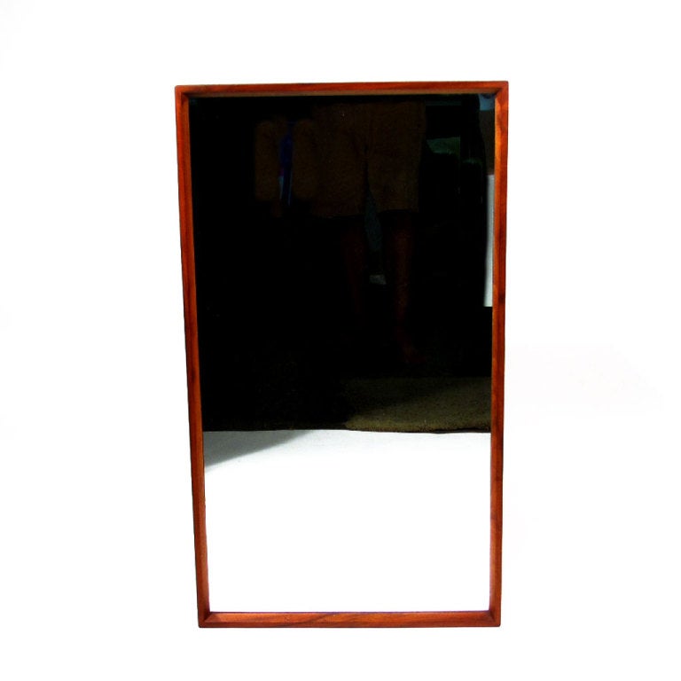 Mid-Century Walnut Mirrors
