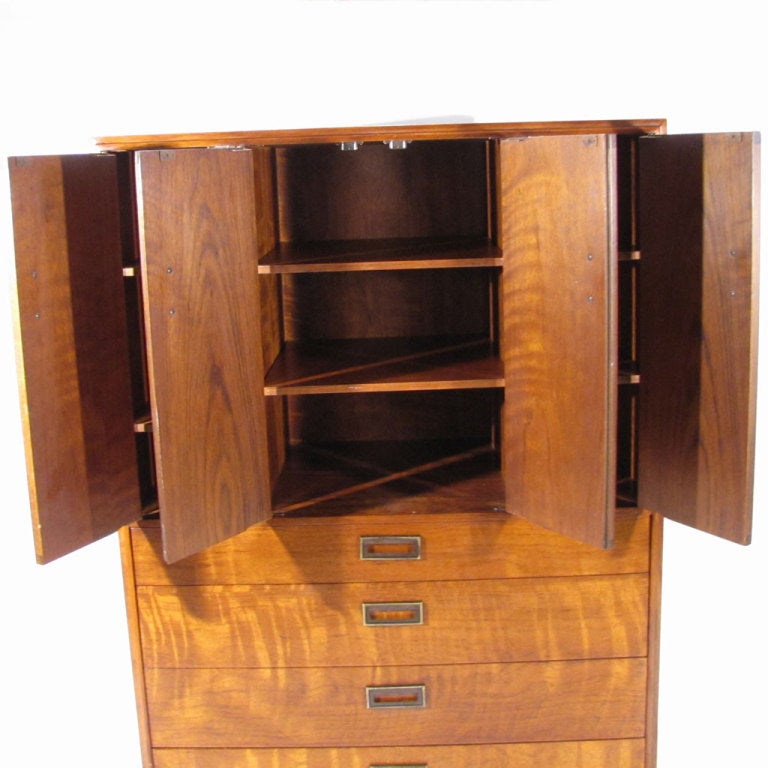 Mid-Century Founders Chest In Excellent Condition For Sale In Baltimore, MD