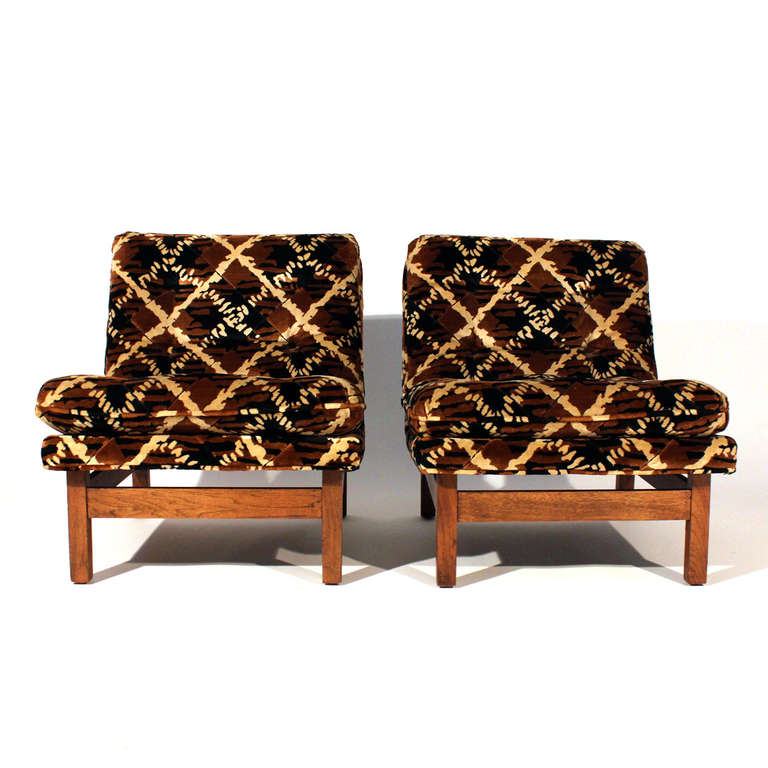 Mid-Century Modern Mid-Century Slipper Chairs For Sale
