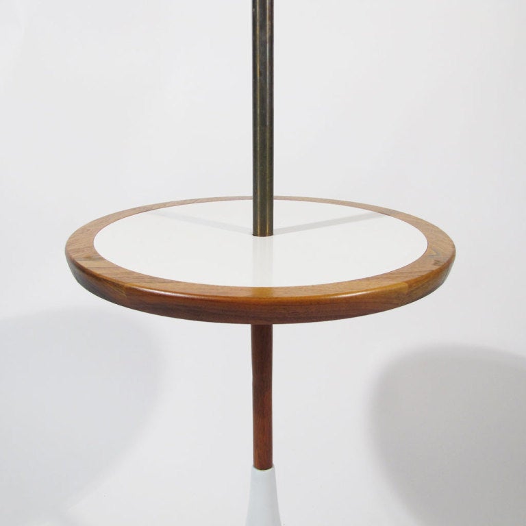 Mid-Century Modern Saarinen Style Table Lamp