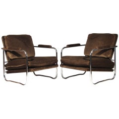 Vintage Pace Collection Club Chairs