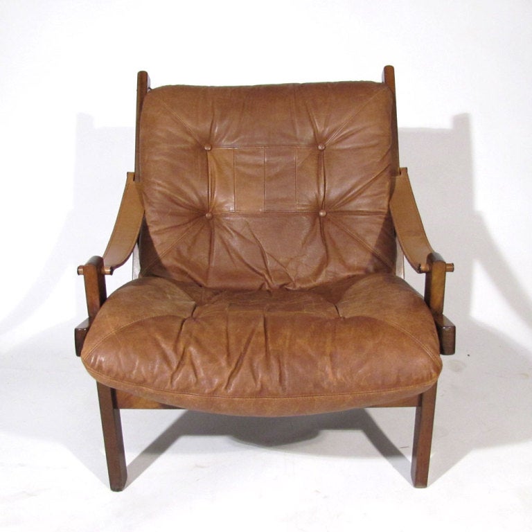 Trobjorn Afdal Club Chairs In Excellent Condition In Baltimore, MD
