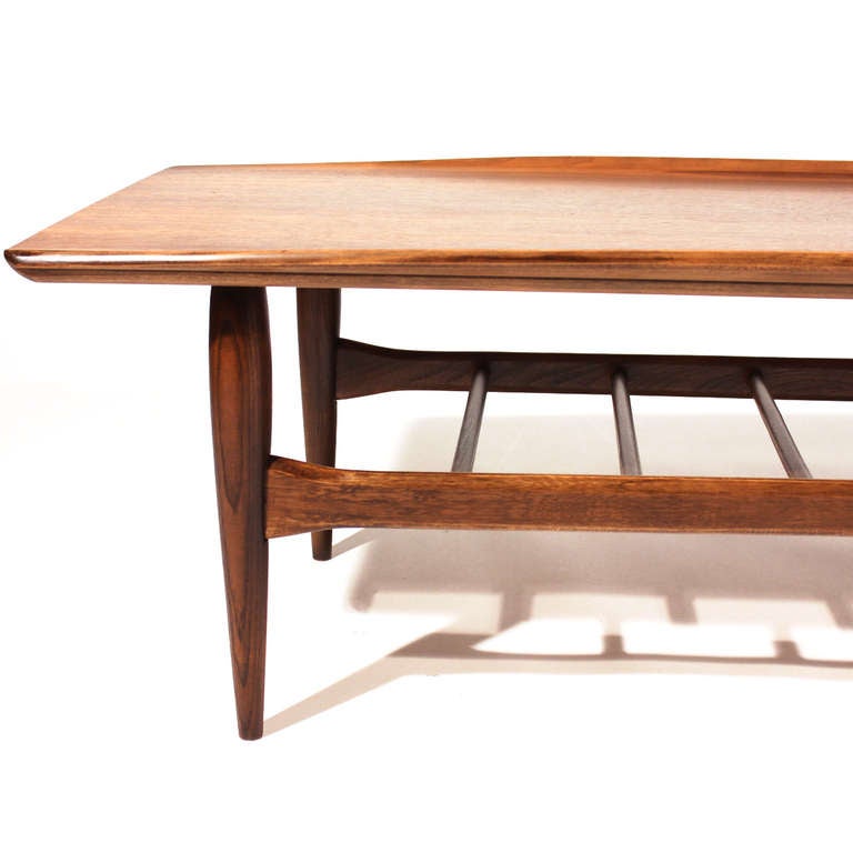 Mid-20th Century Grete Jalk Style Coffee Table For Sale