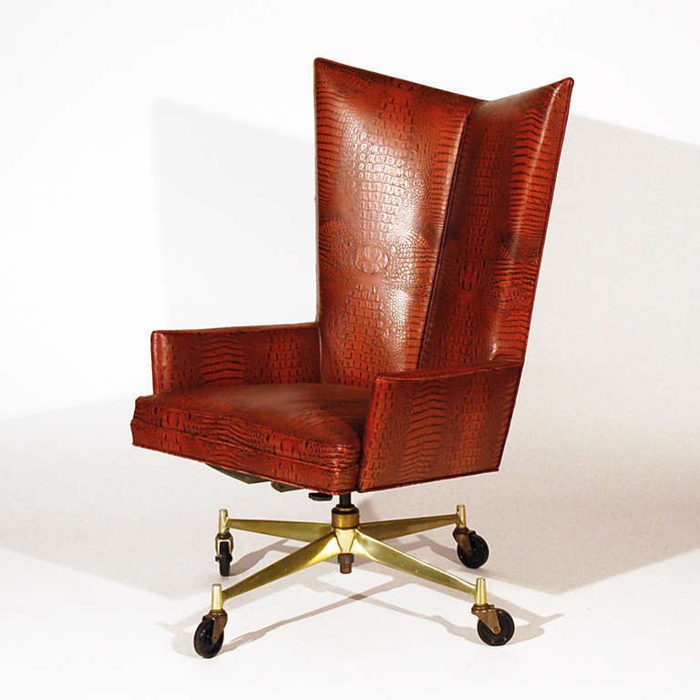 Mid-Century Modern Paul McCobb Executive Chair For Sale