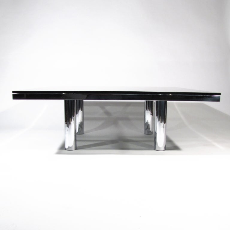 Stainless Steel Tobia Scarpa Andre Table For Sale