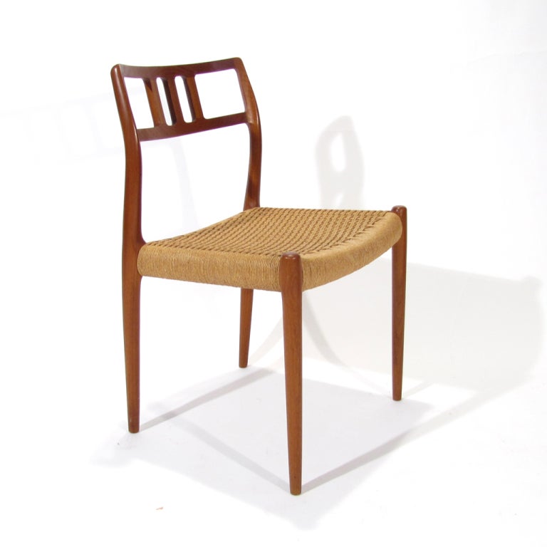 Danish 12 Neils Moller Chairs