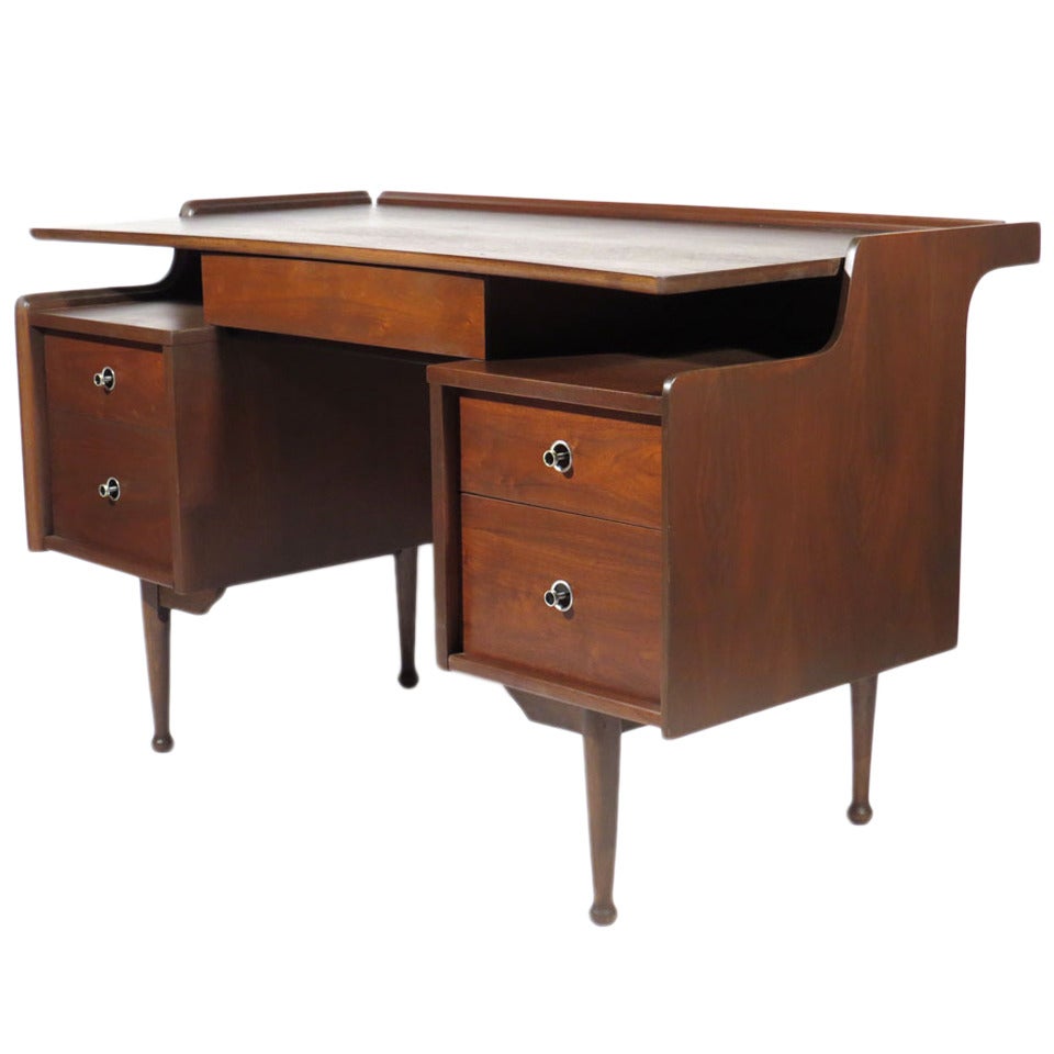 Mid-Century Floating Desk For Sale