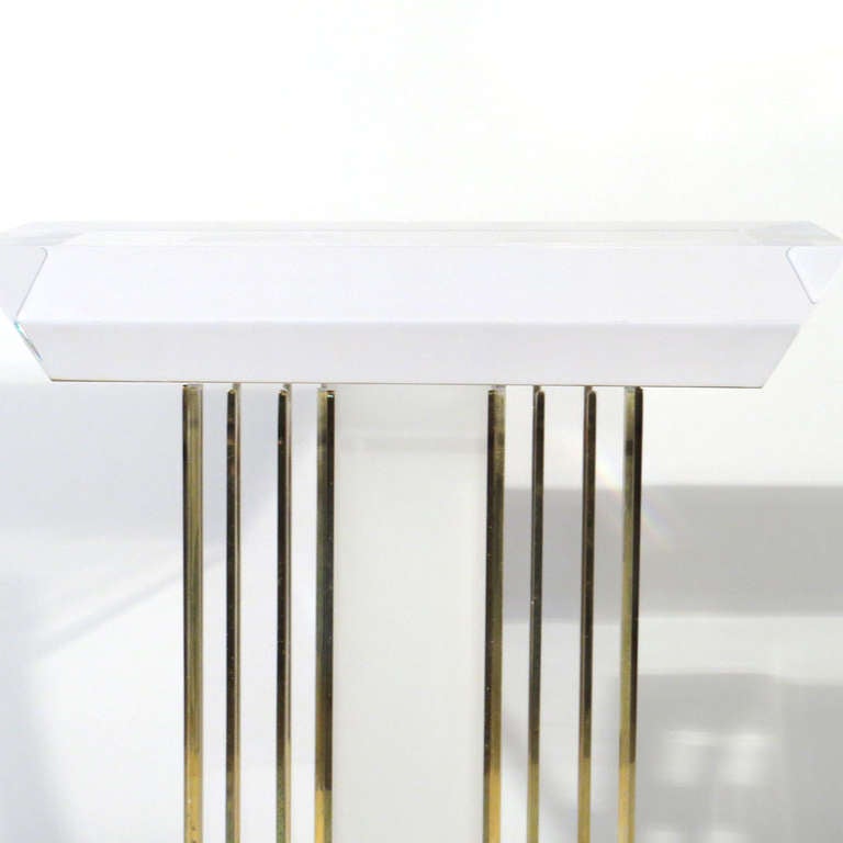 Spectrum Lucite Table For Sale 5
