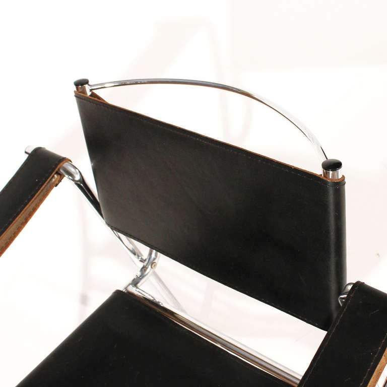 Late 20th Century After Le Corbusier LC1 Style Chairs For Sale