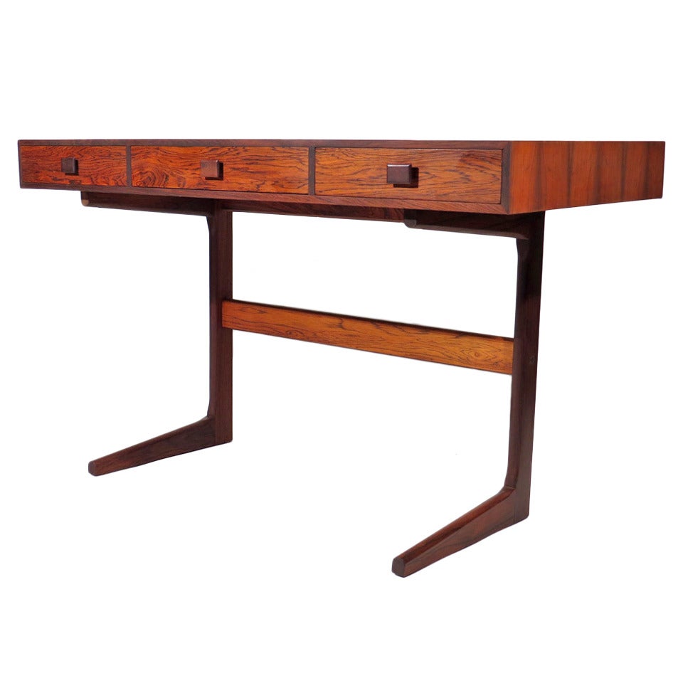 Georg Petersens Rosewood Desk For Sale
