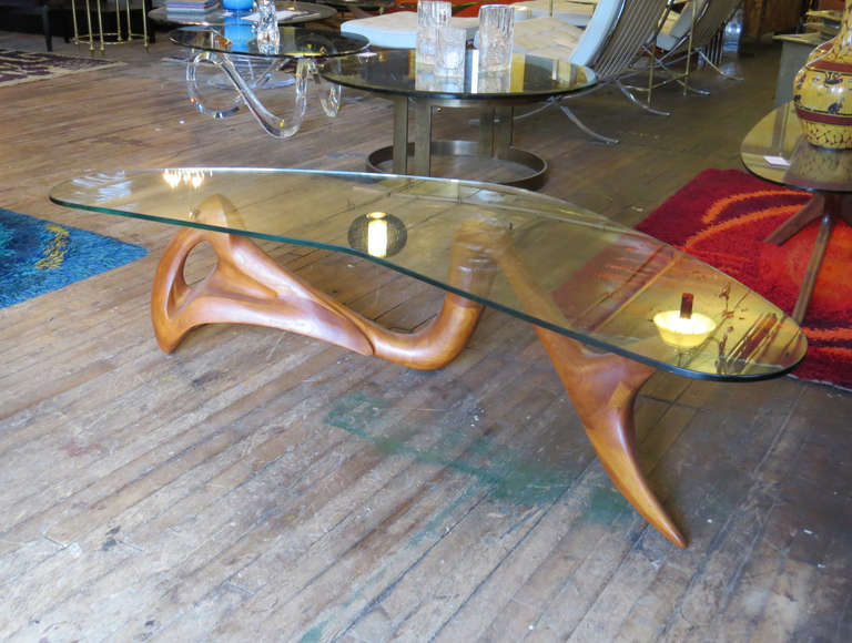 Sculpted Fish Table For Sale 3