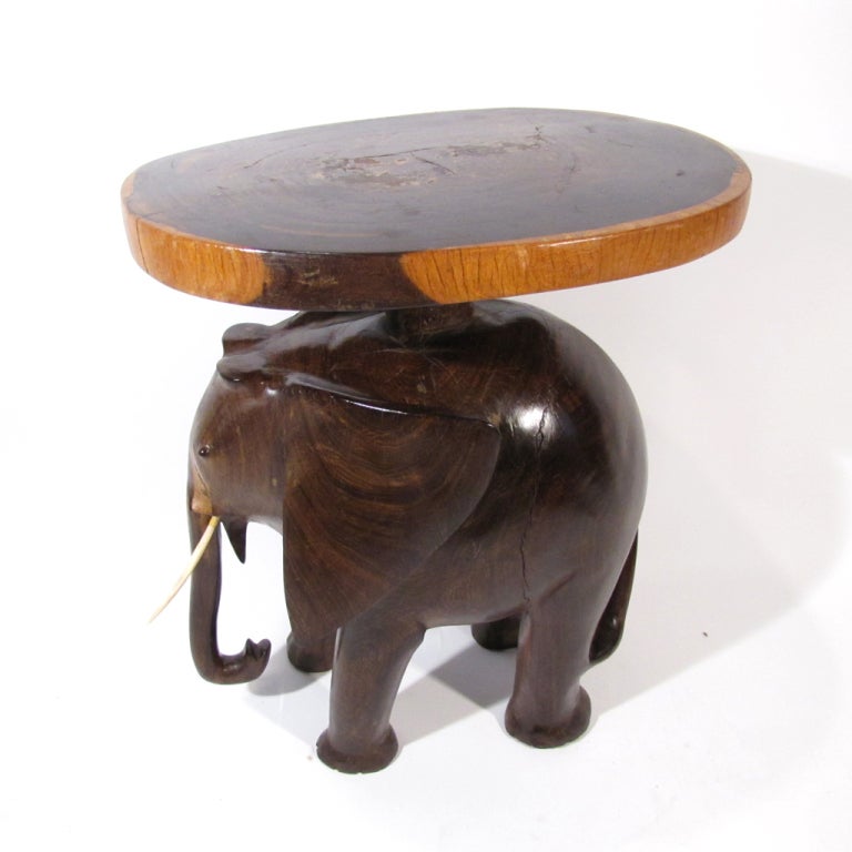 American Rosewood Elephant Table