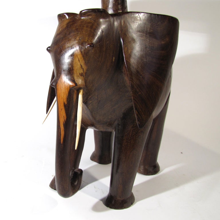 Rosewood Elephant Table 3