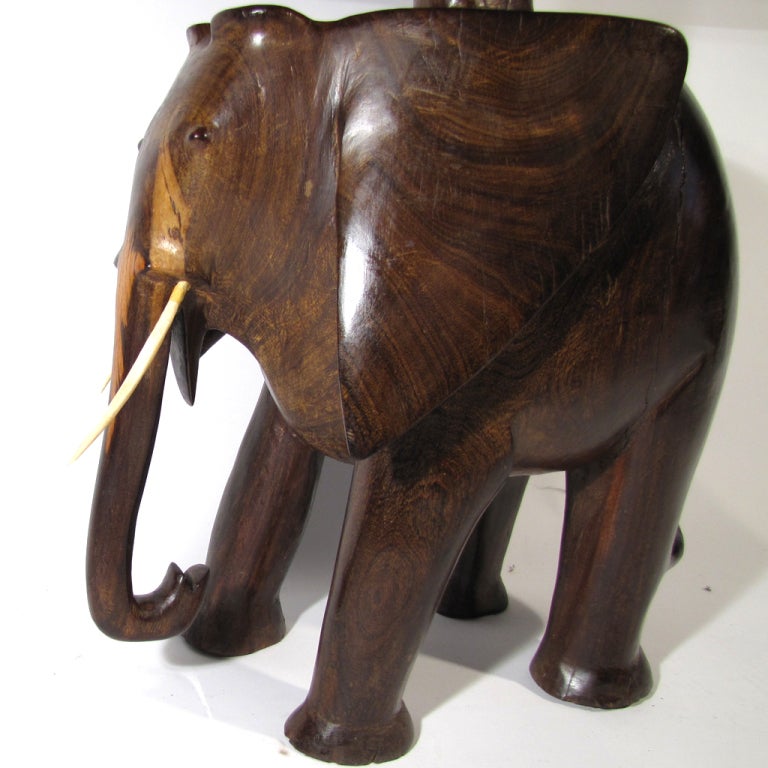 Rosewood Elephant Table 4