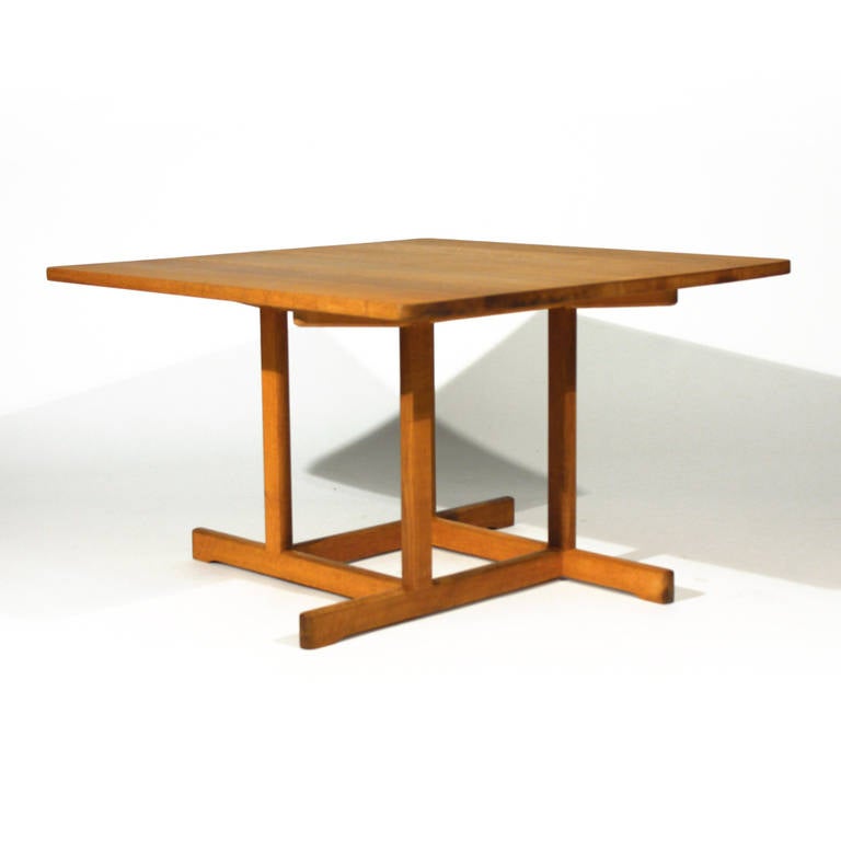 Borge Mogensen Kvadratisk Oak Coffee Table