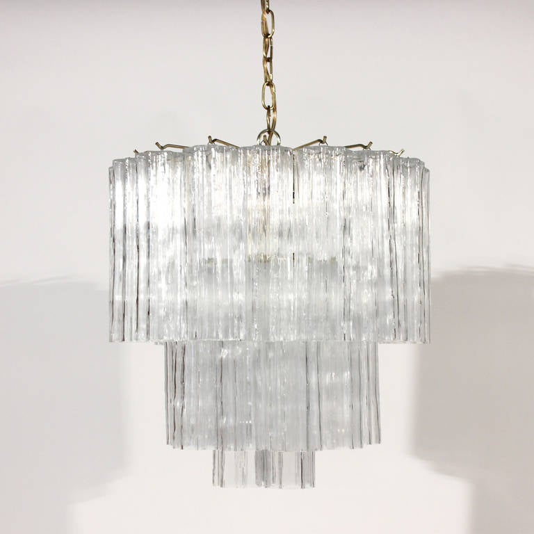 Venini Tronchi Three-Tier Chandelier