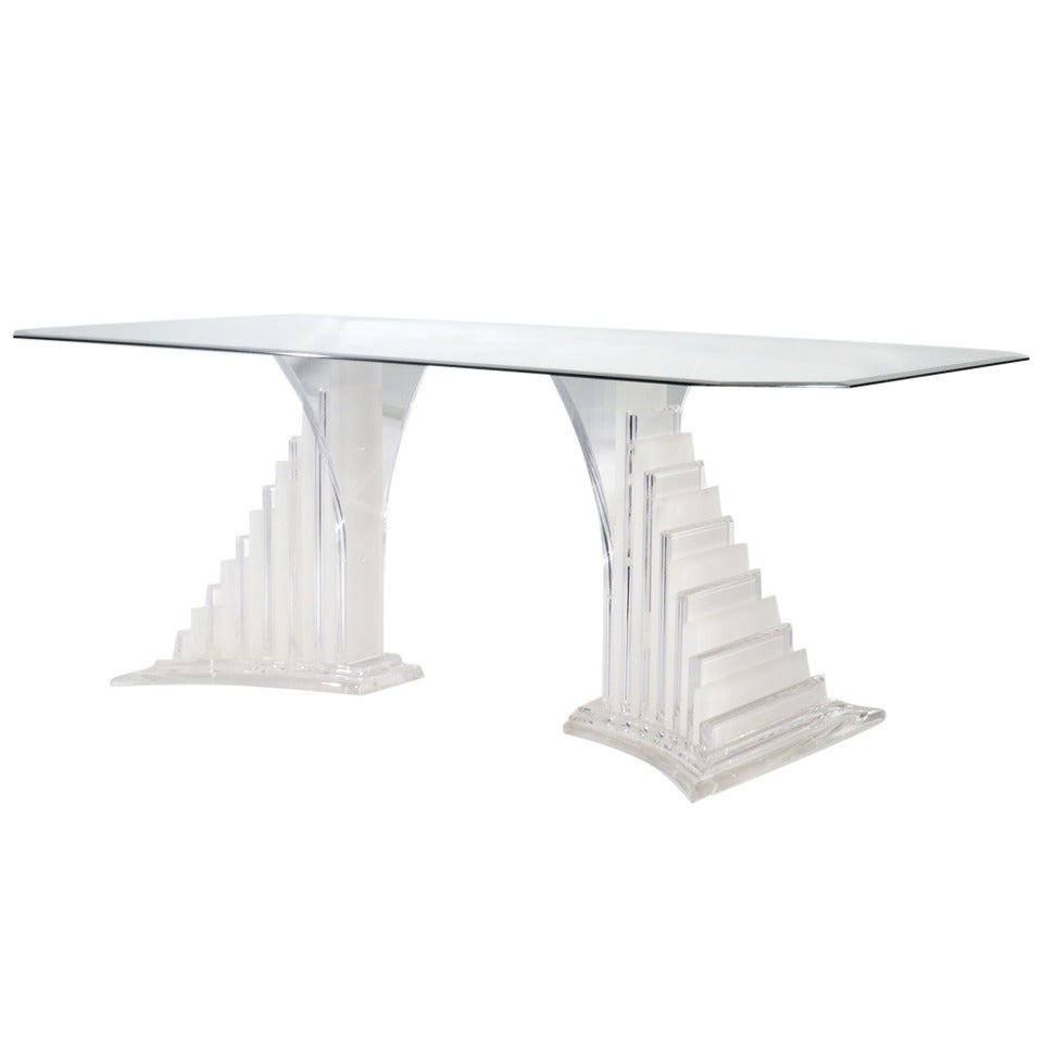Lucite Dining Table For Sale