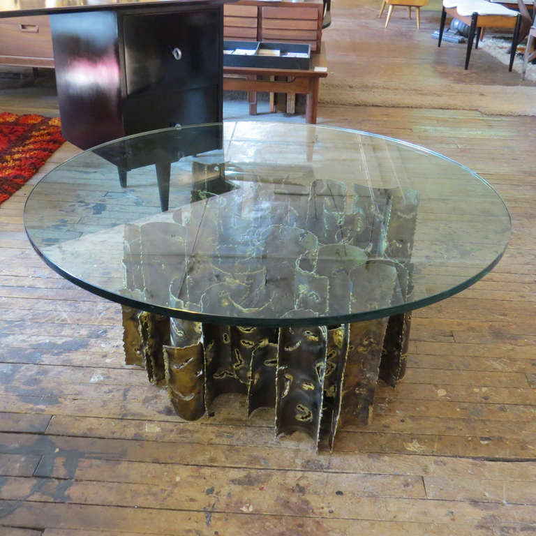 Steel Silas Seandel Cathedral Table For Sale