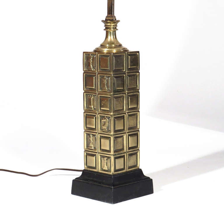 American Laurel Chess Lamps For Sale
