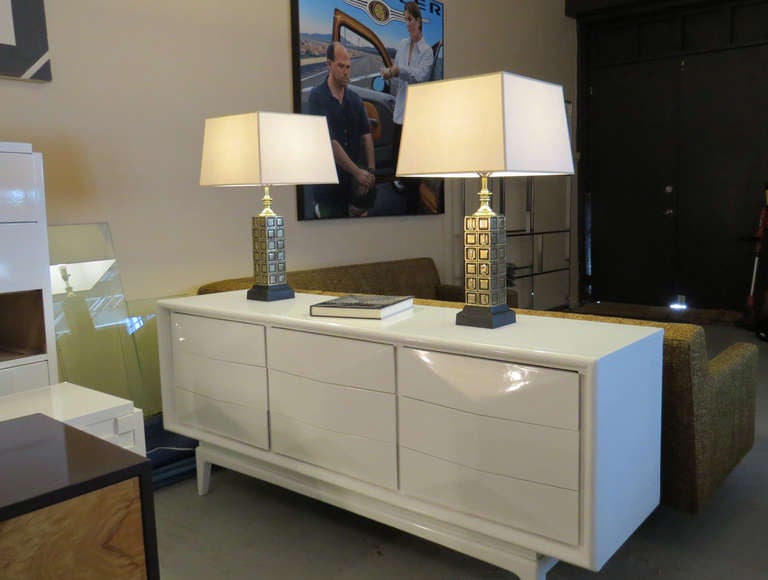 Mid-20th Century Laurel Chess Lamps For Sale