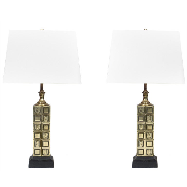 Laurel Chess Lamps For Sale