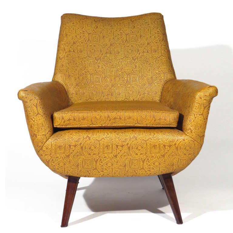 Mid-Century Modern Italian Fat Bottom Chairs For Sale