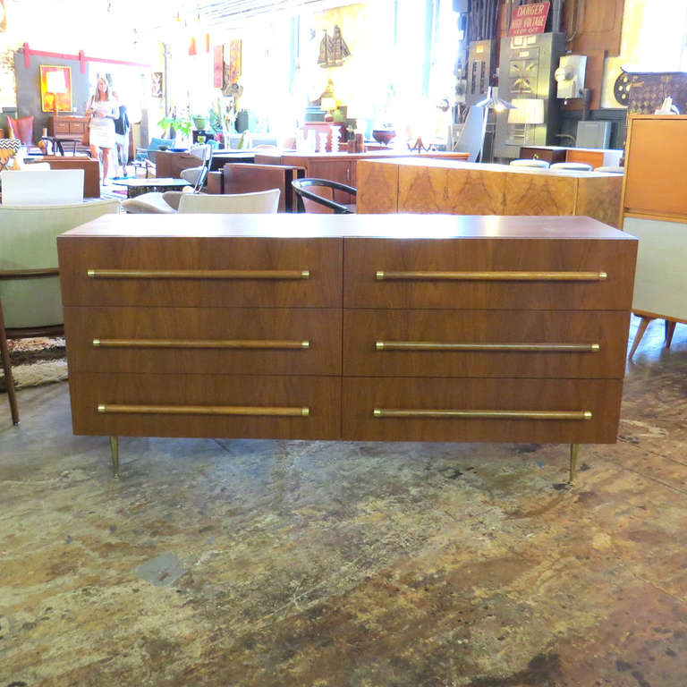 Walnut Robsjohn-Gibbings Dresser