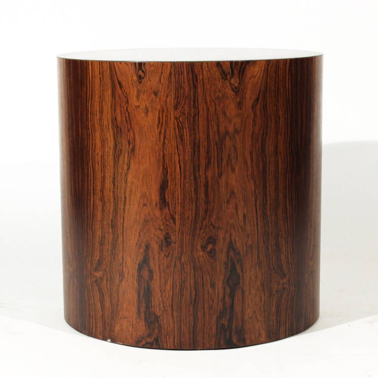 Mid-Century Modern Harvey Probber Rosewood Drum Table For Sale