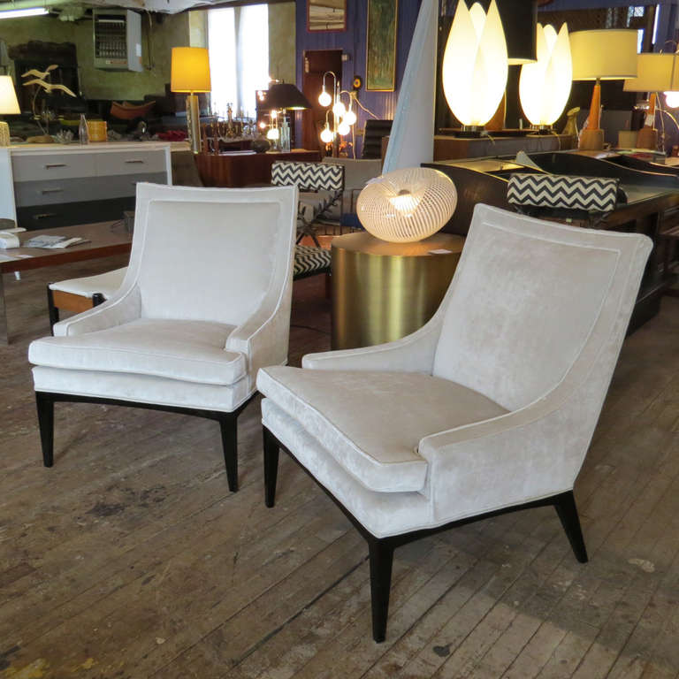Mid-20th Century John Stuart Lounge Chairs